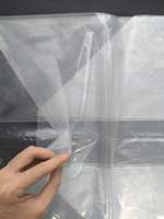 Sac en plastique LDPE grand format à fond carré, étanche, thermoscellable, impression en héliogravure pour emballage écologique en boîte, commande personnalisée