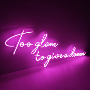 Letrero de neón de boda LED mate Letra Todo lo que necesitas es amor Letrero de neón personalizado - Product Image 3