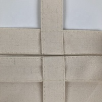 Nouvelles Idées de Produits Sac Fourre-Tout Personnalisé Polyester Toile de Coton Blanc Réutilisable Sac à Main Fourre-Tout avec Poche et Fermeture Éclair