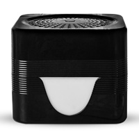 Diffuseur d'arômes ultrasonique, purificateur d'air, humidificateur avec lumière à 7 couleurs, brume fraîche, arrêt automatique pour la chambre à coucher