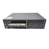 Puertos de grado empresarial 160-256 Diseño modular escalable Voice VoIP FXS Gateway