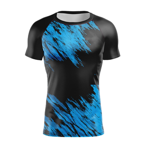 Custom <b>Compression</b> <b>Shirts</b> <b>Men</b> Customized Sublimation Rash Guards <b>Men</b> Fighting Long Sleeve Short Sleeve Rash Guard <b>Shirt</b> <b>for</b> <b>Men</b> - Product Image 4