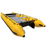 Bateau pneumatique en aluminium de 4,7 m Cat 470 15,5 pieds Voilier Thundercat Bateau de course Catamaran