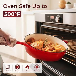 Geling New Fashion Modern <strong>Red</strong> <strong>Non</strong> Toxic Pot Kitchenware <strong>Cookware</strong> <strong>Sets</strong> Factory Supplier <strong>Non</strong> <strong>Stick</strong> Stainless Steel Cooking Pot <strong>Set</strong> - Product Image 4