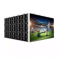 Pantalla LED Curva P2-P10 de Alquiler para Uso en Interiores/Exteriores, Alta Frecuencia de Actualización, para Eventos, Publicidad y Exposiciones