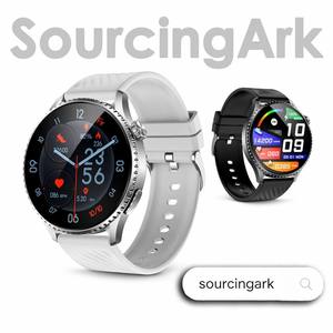 Reloj Inteligente Sourcingark con Caja Redonda de Aleación, Correa de Silicona y Carga Magnética para Unisex MT800 - Product Image 1