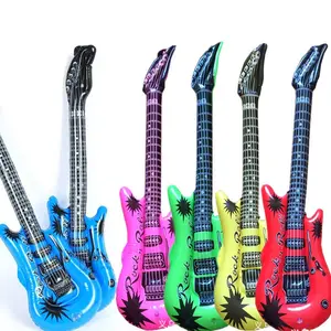 95cm /37 in aufblasbare Rock Star Gitarre wasserdicht verschiedene Farben Party Dekoration