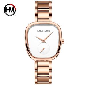 <span class=keywords><strong>Montre</strong></span> à Quartz de style europé<span class=keywords><strong>en</strong></span> américain pour femmes Design de baril créatif 16mm Largeur de bande 1 an Réserve de marche de la batterie <span class=keywords><strong>en</strong></span> acier inoxydable - Product Image 3