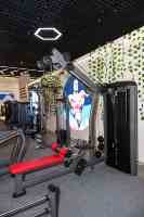 Máquina de Gimnasio Comercial para el Hogar con Funciones Ajustables, Equipo de Gimnasio Multifuncional con Cable para Entrenamiento de Músculos de la Espalda