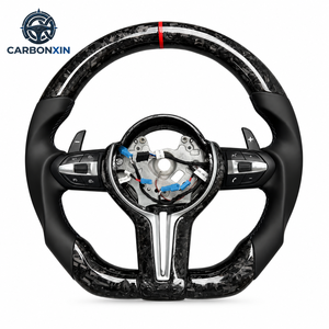 Volant chauffant en fibre de carbone pour BMW Série F F30 F10 535i F32 F20 F36 F22 M4 F82 X5 F15 F80 M3 F11 F31 F01 F07 X3 - Product Image 3