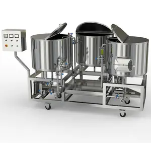 Factory Price 200l 2BBL Micro Beer 3 Vessel Brewhouse Brewery System Equipment