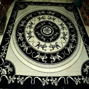 Geko Designs - Sábanas de Cama Queen Size de Algodón Estampado Tejido y Tapices Decorativos Lavables, Proveedor Mayorista de la India - Product Image 1