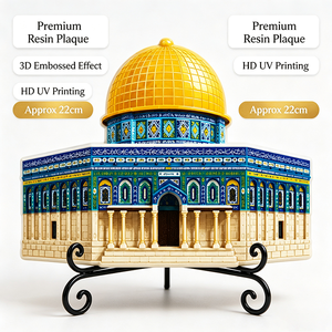 Placa Decorativa Islámica 3D de Poliresina con Diseño de Ciudades de Oriente Medio, Recuerdo de Viaje, Adorno de Mesa, Decoración para el Hogar, Regalo, Venta al Por Mayor Personalizada - Product Image 2