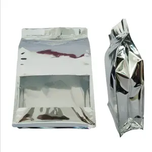 Sous Vide Bevroren Garnalen Kip Custom Gedrukt Opslag Transparante Verpakking Composteerbaar Reliëf Plastic Voedsel Vacuum Sealer Bag