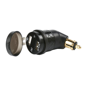<span class=keywords><strong>Chargeur</strong></span> de <span class=keywords><strong>moto</strong></span> double USB DIN Hella Plug 5V 4.2A, adaptateur de charge rapide avec capuchon étanche pour motos <span class=keywords><strong>BMW</strong></span> Ducati Triumph - Product Image 2