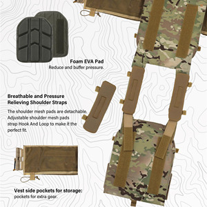 تلاعب الصدر التكتيكي المقاوم للماء نظام وحدات قتالية للصيد في الهواء الطلق - Product Image 4