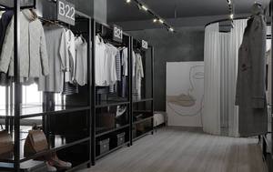 Sistema de Exhibición de Ropa Personalizado para Tiendas, Diseño Minorista Industrial Minimalista, Sistema Modular de Equipamiento de Tiendas, Solución Llave en Mano de Fábrica - Product Image 5