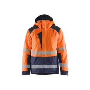 BLAKLADER - 4455198753895XL Chaqueta de invierno Hi-Vis Naranja/Azul marino-EAN 7330509852835 ROPA DE TRABAJO DE LA HI-VIS - Product Image 1