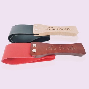 Huayu Ao <b>Leather</b> Paddle Black And Red Wooden Handle Spanking <b>Tool</b> For Adults Unisex Game Accessories - Product Image 4