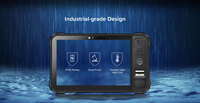 Terminal Portátil Resistente P80 Chainway de 8 Pulgadas, IP65 Impermeable, NFC, 4G LTE, Android 13, con Escáner de Código de Barras, Tableta PC