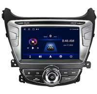Autoradio multimédia Android 15 8 pouces pour Hyundai Elantra 2014-2015, compatible DSP DAB+ Parrot BT 4G SIM OBD TPMS
