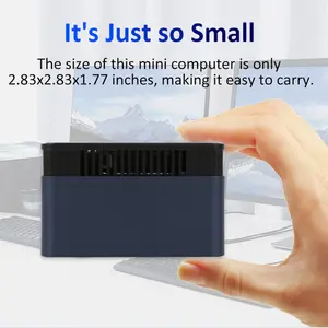 MOREFINE M6S Mini Pc Nas OemN100 (最大3.4GHZ) Type C MinipcオールインワンポータブルデスクトップPcミニコンピューター