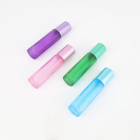 Bouteille de décantation Parfum 10ml Roll-on Verre Cosmétiques Emballage Parfum Double Bouche Roll-on Roll-off Parfum Huile Bouteille