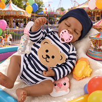 Poupée Reborn en silicone solide de 13 pouces, poupée bébé réaliste, poupée nouveau-né fille réaliste pour enfants et tout-petits