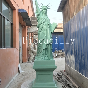 Most Popular Life Size Famous American Sculpture Fiberglass Giant Statue of <strong>Liberty</strong> - Product Image 1