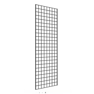 Chrome Metal Wall Grid Panel Display Basket Shelf Supermarket Display Racks - Product Image 3