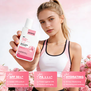 Produits de soin de la peau coréens en marque privée OEM, crème solaire UV, crème solaire imperméable, crème hydratante à la rose, SPF 50, PA+++, - Product Image 5
