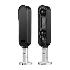 Detector Infrarrojo Activo Inalámbrico de 2 Haces, Barrera de Seguridad Portátil con Batería, Sistema de Seguridad <span class=keywords><strong>para</strong></span> el Hogar, SOS <span class=keywords><strong>para</strong></span> Exteriores - Product Image 2