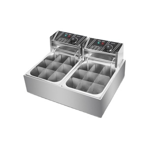 เครื่องทำโอเด้งไฟฟ้าเชิงพาณิชย์แบบตั้งโต๊ะ ทำจากสแตนเลส พร้อมหม้อต้มไส้กรอก คันโตะ หม้อต้มพาสต้า และหม้อต้มเกี๊ยว - Product Image 1