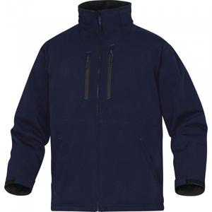 DELTA PLUS-Parka bleu marine en polyester/élasthanne MILT2BMGT-M-respirante et imperméable-VESTES DE TRAVAIL EAN MW130492 - Product Image 1