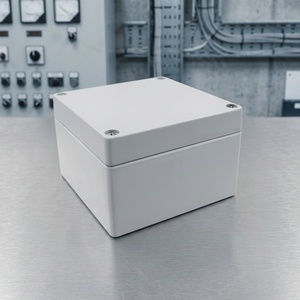 Caja de conexiones de aluminio fundido a presión y componente mecanizado con superficie con recubrimiento en polvo, tamaño personalizado - Product Image 2