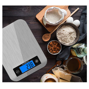 Vente directe du fabricant, balance électronique de cuisine à écran tactile en acier inoxydable de haute précision pour la pâtisserie - Product Image 3