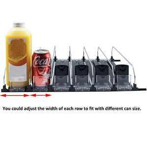 Shelf Pusher Pack Pusher Shelf Fast Shipping Display <b>Clips</b> Strips Supermarket Rack Pusher - Product Image 4