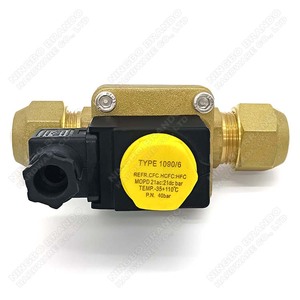 1090/6 <span class=keywords><strong>3</strong></span>/4 ''Flare 2 vías normalmente cerrada válvula solenoide de refrigeración para sistema de aire acondicionado HVAC 12V 24V 110V 220V - Product Image 2