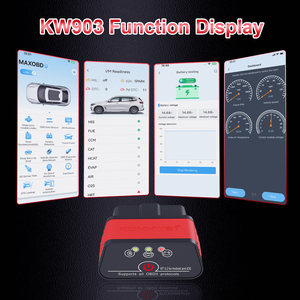 Konnwei KW903อะแดปเตอร์ Elm327บลูทูธ5.2เครื่องมือวินิจฉัย Obd2อัตโนมัติเครื่องสแกนรถยนต์ไร้สายสำหรับ iOS Android - Product Image 4