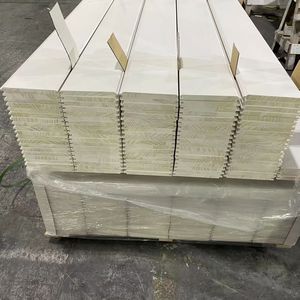 Decorative Modern Vietnam White Primed FJ Pine Wood Wall Panel Tongue and Groove Wood T&G for <b>Ceiling</b> - Product Image 2