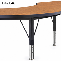 Table d'activités scolaires moderne, durable, en bois, écologique, pour enfants, pour manger, apprendre, travailler et utiliser dans le salon