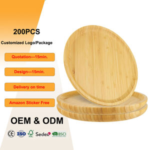 Plateau de service écologique pour restaurant de mariage, plateau en bambou, planche à charcuterie, plateau de service en bois pour la maison - Product Image 1