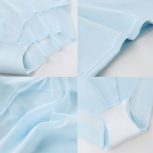 40559 calzoncillos ultrafinos de seda de hielo para mujer, ropa interior sin costuras, calzoncillos transpirables de cintura media, bragas de malla de 4 colores sólidos de alta elasticidad - Product Image 6