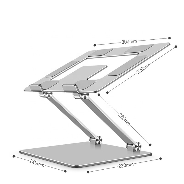 Laptop Accessories Laptop Stand Holder Aluminium Notebook Stand High Quality Metal for Tablet Foldable Aluminum for Pc 2024 New