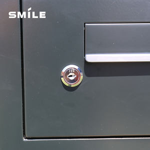 Boîte aux lettres de bureau autoportante OEM Boîte aux lettres métallique étanche et antirouille avec fonction verrouillable Livraison par poste personnelle en acier - Product Image 6