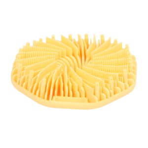 <span class=keywords><strong>Brosse</strong></span> <span class=keywords><strong>ronde</strong></span> de nettoyage anti-bactérien en silicone souple pour le corps, massage exfoliant pour le bain et le dos pour hommes et femmes - Product Image 4