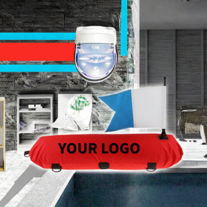 Boya Inflable Larga de PVC para Buceo <span class=keywords><strong>DPR</strong></span>, Flotador de Superficie Impermeable para Pesca Submarina con Bandera, Equipo Esencial para Buceadores - Product Image 3