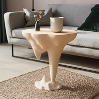 Table d'appoint sculpturale de montagne |   Table d'appoint de style italien en gros pour salon et chambre à coucher