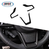 Kit intérieur de voiture en fibre de carbone, housse de volant pour Subaru WRX 2022-2025