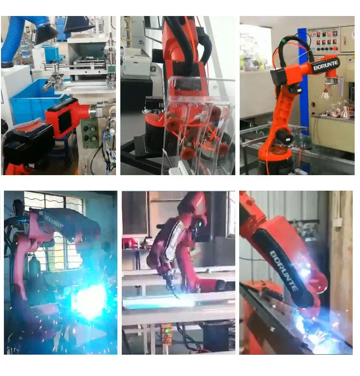 1506mm 6 Axis Welding Robot Arm With 6kg Payload | Industrial Robot Arm